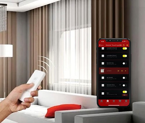 Automated Smart Curtain System Installation