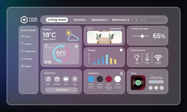 Smart Security System Interface